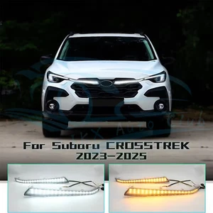 For Subaru Crosstrek 2024-26 p LED Grille Daytime Running Light Turn Signal DRL - Picture 1 of 7