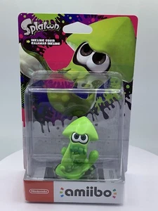 Nintendo Amiibo Green Inkling Squid Splatoon Collection - Picture 1 of 6