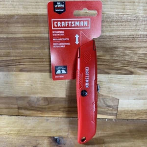 Craftsman Retractable Utility Knife Blade Storage 3/4" With 3 Blades - CMHT10381 - Picture 1 of 18