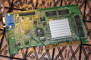 Creative CT6930 Nvidia Riva TNT2 M64 - 32MB SDRAM AGP2x 3.3V GPU/Grafikkarte - Bild 1 von 2
