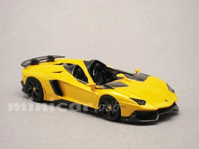 LAMBORGHINI AVENTADOR J JAUNE, miniature 1/43e LOOKSMART LS398B - Photo 1/3