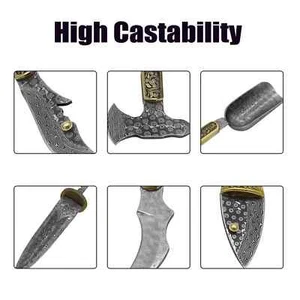 Barra de palanquilla de acero Damasco para hacer en blanco cuchillo hoja hágalo usted mismo material VG10 sándwich He - Imagen 1 de 6