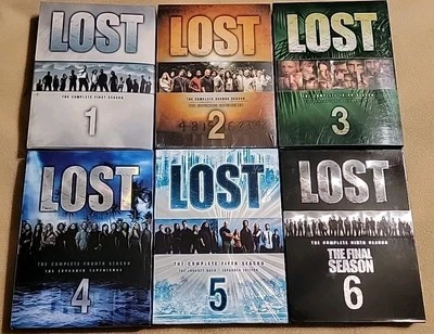 LOST Complete Series DVD LOT Seasons 1-6 ABC TV Season 1 2 3 4 5 6 Box Set - Image 1 of 4