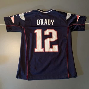 Nike NFL Tom Brady Football Jersey Youth Kids Boys Medium M Patriots New England - Picture 1 of 7