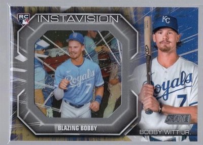* 2022 Stadium Club - Instavision #IV-BW - BOBBY WITT JR. - Image 1 of 2