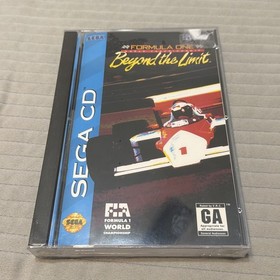 Formula One World Championship: Beyond the Limit (Sega CD, 1994) Sealed