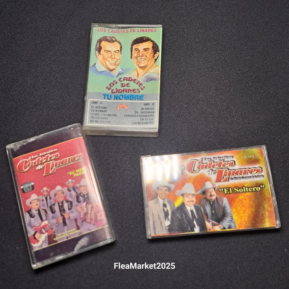 Cadetes De Linares X3 Cassette/ USA Seller / Vintage Authentic  - Image 1 of 4