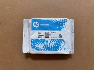 2020+ HP #11 CYAN PRINTHEAD C4811A PRINT HEAD DESIGNJET 500 800 SEALED - Afbeelding 1 van 2