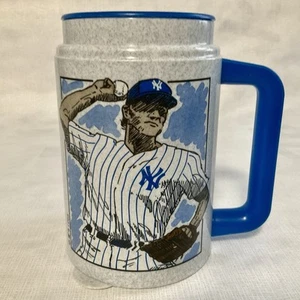 New York Yankees Thermo Travel Mug - Whirley 1995 Tasse mit Deckel Made in USA - Bild 1 von 7