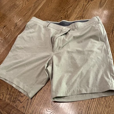 Grandslam Mens Khaki Tan Flat Front Golf Shorts Size 44 - Image 1 of 4