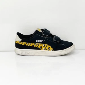 Puma Boys Smash V2 Roar V 380909-01 Black Casual Shoes Sneakers Size 10C - Picture 1 of 12
