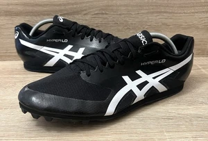 ASICS Men's Hyper LD 6 (UK 9) Long Distance Track Running Spikes Black 1091A019 - Picture 1 of 15