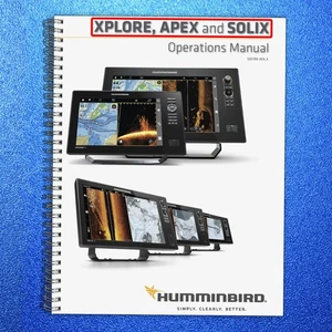 HUMMINBIRD XPLORE APEX & SOLIX User Manual Operation Guide, TOUGH BINDING - Picture 1 of 14