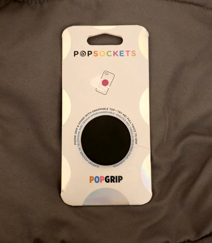 Black PopSockets PopGrip Phone Grip & Stand - Image 1 of 1