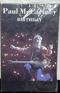 Paul McCartney BIRTHDAY/GOOD DAY SUNSHINE CASSETTE SINGLE 1990 Capitol Misprint - Picture 1 of 7