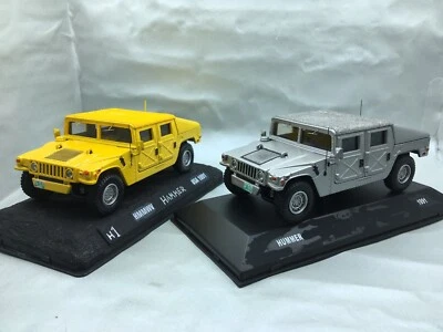 🇺🇦 1:43 1/43 HUMMER H1 Handmade HUMVEE Silver OR Yellow HMMWV ( 1 model ) - Image 1 of 4