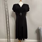 DRESS BY SALOOS BLACK XL Ornament Brooch TO THE FRONT Diamant Xtra Large