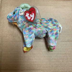 TY Beanie Baby - THE GOAT Chinese Zodiac (6 inch) - MWMTs Stuffed Animal Toy - Picture 1 of 4