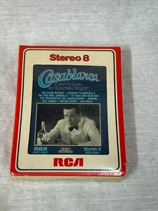 NEW NOS Casablanca Classic Film Scores for Humphrey Bogart 8 Track Sealed! - Picture 1 of 3