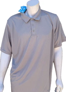 Magcomsen Men's Gray Polo Shirt Size 2XL New with Tags NWT Casual Light Weight - Picture 1 of 7