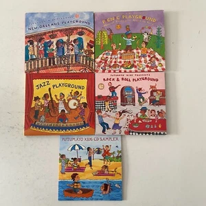 Putumayo Kids Playground CDs Lot of 5 Jazz, Picnic, Rock & Roll, New Orleans - Picture 1 of 5