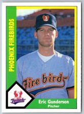 1990 CMC Eric Gunderson #534 Phoenix Firebirds