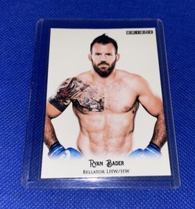 Ryan Bader Custom Bellator MMA Rookie Throwback Trading Card - ufc rc