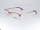 GUESS Women's Shiny Pink Full Rim Rectangle Eyeglass FrameGU2544 072 49-17-135mm