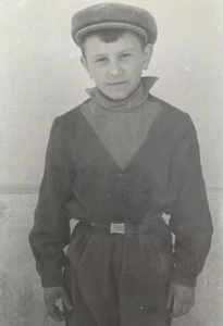 Hermosa Dulce Niño Lindo Bonito Atractivo Niño De Colección Foto URSS 4404 - Imagen 1 de 3