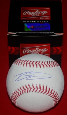 REID DETMER Anaheim Angels signed Baseball Beckett Witnessed WR17899 - Image 1 of 3
