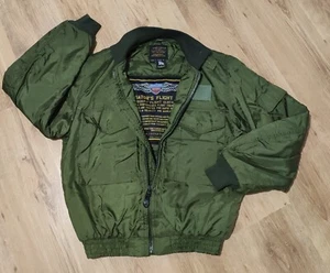 Men's Cockpit USA made in USA bomber jacket size Medium - Picture 1 of 11