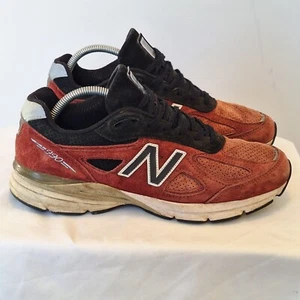 New Balance 990v4 Burgundy M990RB4 Mens Size 9 Mercury Red - Picture 1 of 7