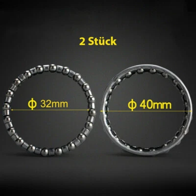 1 1/8" Kugelring Kugellager Steuersatz Steuerlager Fahrrad 40 mm f. Lenkkopf