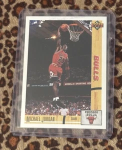 🔥91-92 Upper Deck Michael Jordan Basketball Card #1 NBA RARE PROMO CARD - Picture 1 of 2
