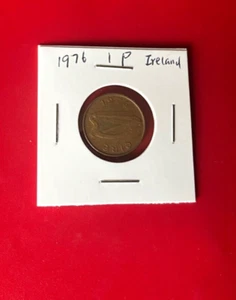 1976 1P EIRE IRELAND COIN - NICE WORLD COIN - Picture 1 of 2