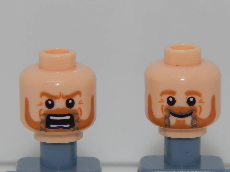 Lego Minifigure Head The Hobbit & The Lord Of The Rings Fili the Dwarf H105 - Image 1 of 1