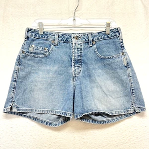 Vintage Silver Jeans Denim Shorts Women's Size 30 - Mid Rise Made In Canada - Picture 1 of 12