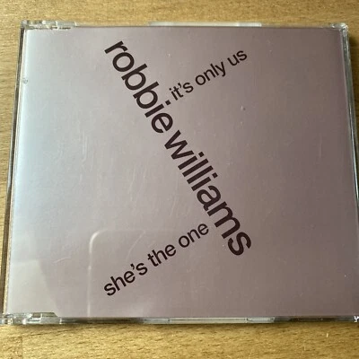 Robbie Williams ‎– She's The One / It's Only Us 1999 Promo CD Neuwertig - Bild 1 von 4