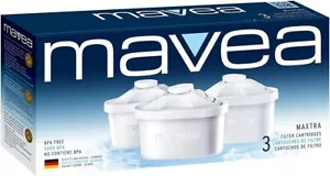Mavea Maxtra Replacement Water Filters BPA Free 3-Pack - White 1001122 - Picture 1 of 7