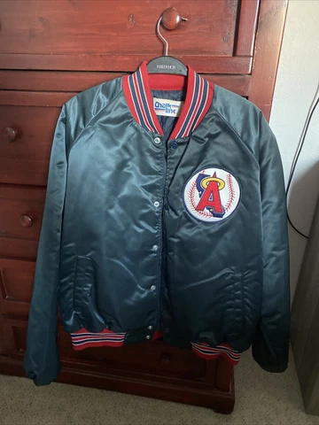 Vintage Anaheim Angels Chalk Line Jacket Cover