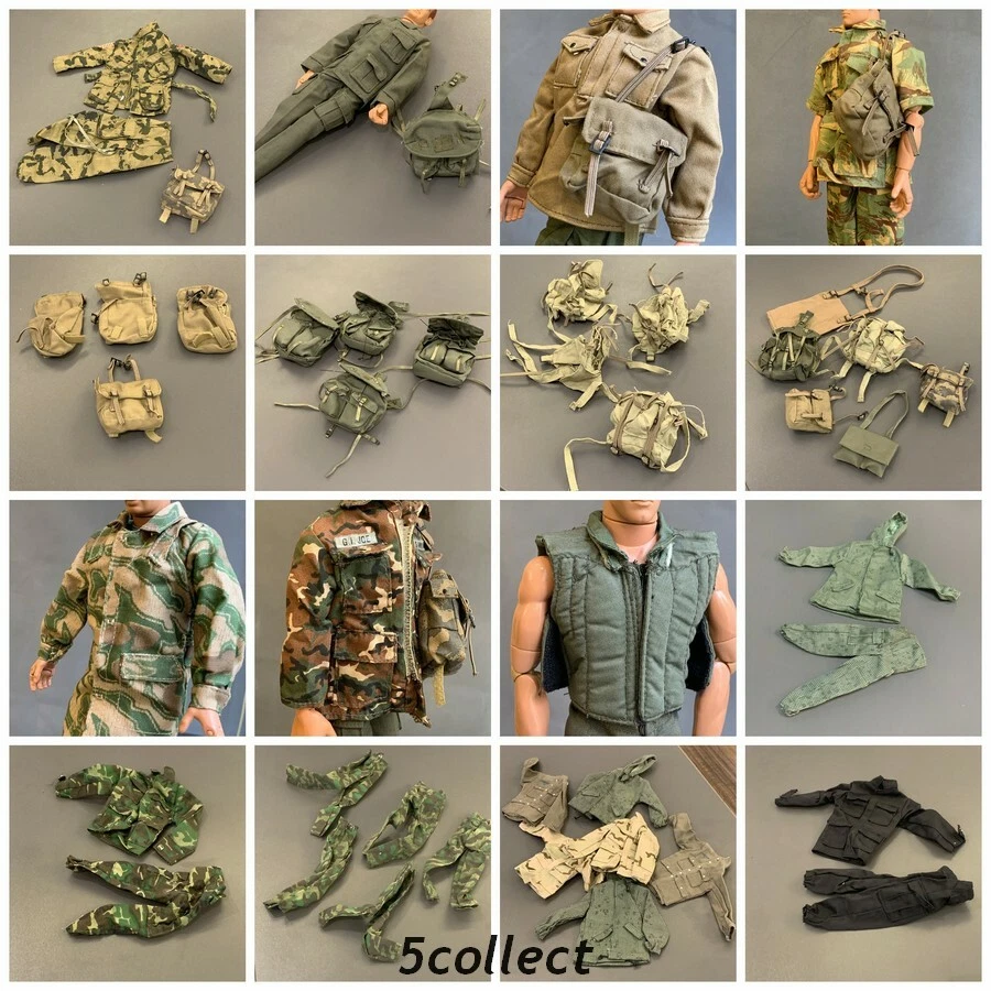 1:6 Scale WW2 US German Army Solider Uniform & Backpack For 12'' Gi Joe Soldier - Image 1 of 1