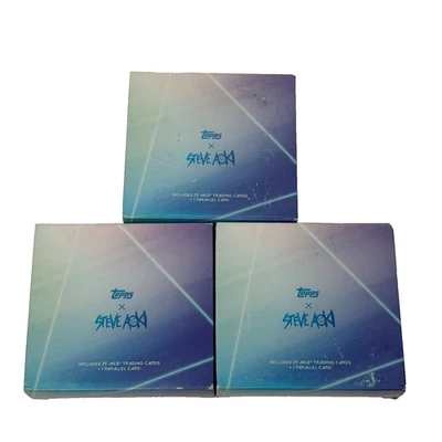 2020 TOPPS X STEVE AOKI: 3 SETS Waves  2, 3, 4. Opened, No Parallels. - Image 1 of 4