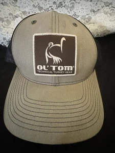 Sombrero Richardson Ol' Tom Technical Pavo Malla Parche Trasero Oliva/Negro - Imagen 1 de 8