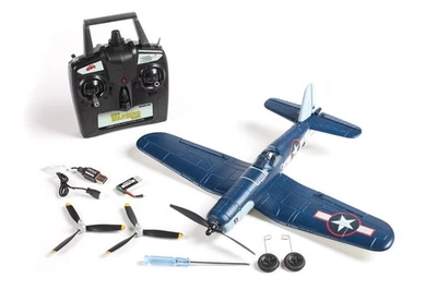 Rage RCF4U Corsair Jolly Rogers Micro RTF Airplane Pilot Assist PASS RGRA1301V2 - Image 1 of 4
