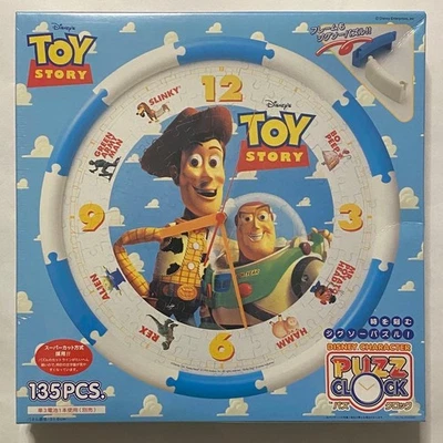 Toy Story Jigsaw Puzzle & Wall Clock 135 pcs Disney Woody Buzz - Image 1 of 2