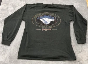 Vintage Jansport Original Back Country Gear Long Sleeve Graphic Shirt 90s Size L - Picture 1 of 5