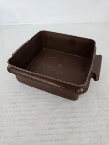 Tupperware Brown Sandwich Container Base #1362-21 No Lid FREE SHIPPING - Picture 1 of 6