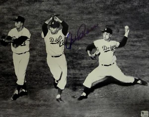 Johnny Podres Hand Signed Autographed 11x14 Photo Los Angeles Dodger GA GV409620 - Picture 1 of 2