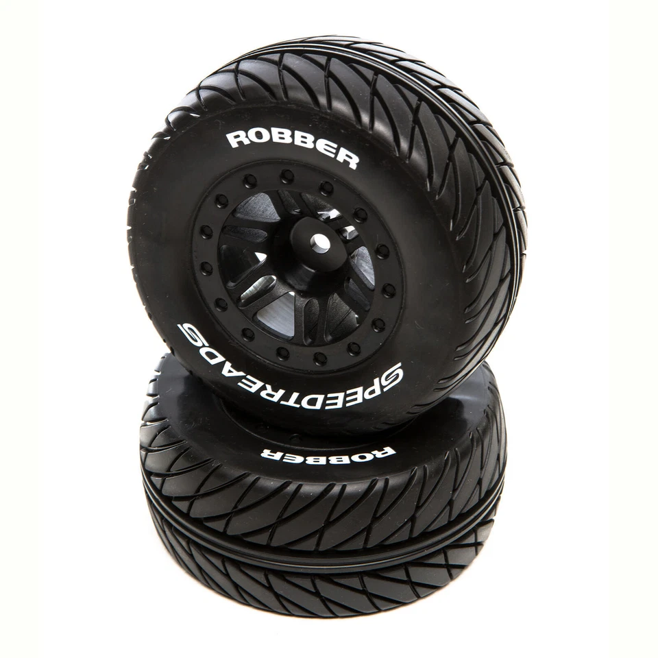 Duratrax Speedtreads Robber 2.2/3.0 Short Course Mounted Truck Tires (2pcs) - Image 1 of 1
