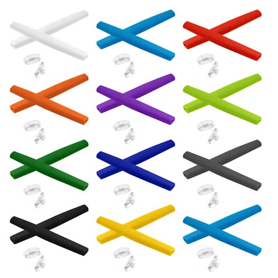 Lenslog Ear Socks & Nose Pads Rubber Kit for-Oakley Inmate Sunglasses - Opts